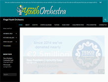 Tablet Screenshot of fingalorchestra.ie